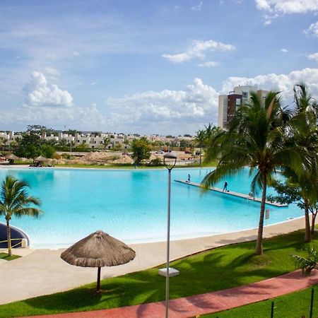 Departamento En Cancun Con 7 Albercas Tipo Playa Y Laguna Экстерьер фото